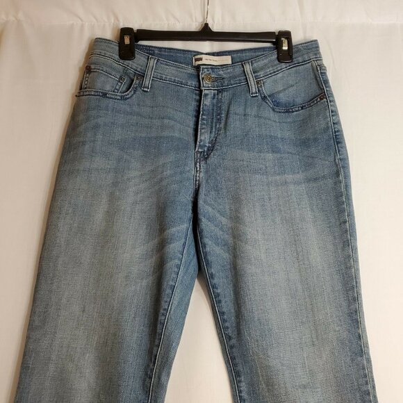 Levis Mid Rise Skinny Womens Size 30x32 Stretch Medium Wash Waist 31" - Picture 1 of 7